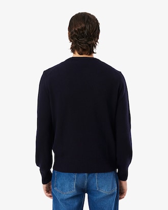 Pull en laine col rond