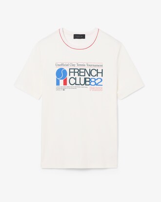T-shirt imprim&eacute; tennis D&eacute;fil&eacute;