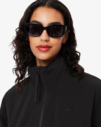 Parka longue à capuche oversize imperméable