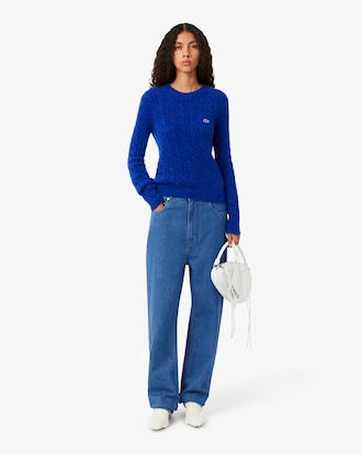 Runway Denim Barrel Leg Jeans met Brede Pasvorm