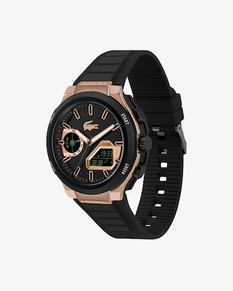 LC33 Premium Analoog en Digitaal Siliconen Horloge