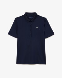 Slim Fit Stretch Golfpolohemd met UV-bescherming