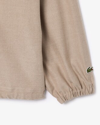 Oversized Flanellen Pullover Jack