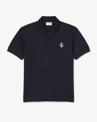 Frans Vervaardigd Classic Fit Badge Polohemd
