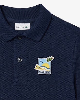 Lacoste x Club Med Piqu&eacute; Badge Poloshirt