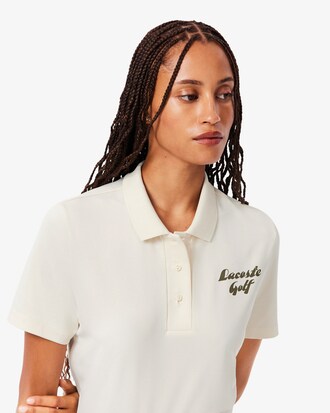 Regular Fit Golfpolohemd met UV-bescherming