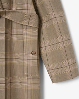 Waterafstotende Plaid Omslagjas