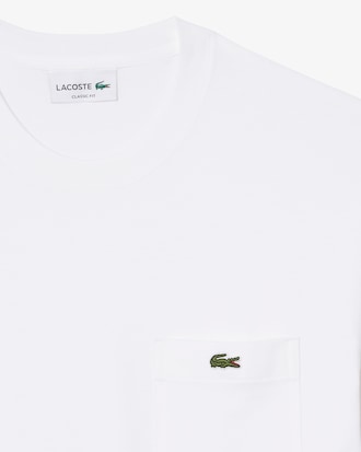 Katoenen T-shirt met Borstzak