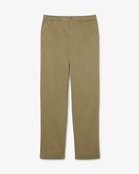 Regular Fit Chinobroek van Katoenen Keperstof