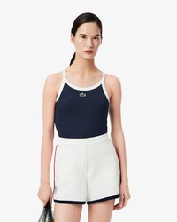 Sport Ultra-Dry Geribbelde Gebreide Tanktop