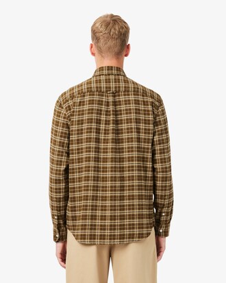 Regular Fit Plaid Flanellen Hemd