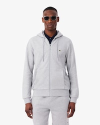 Fleece Hoodie met Rits