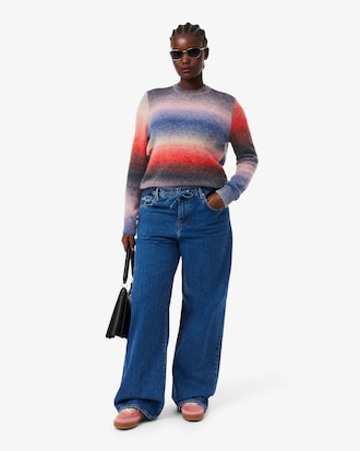 Crewneck Ombré Sweater