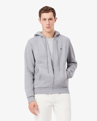 Fleece Hoodie met Rits