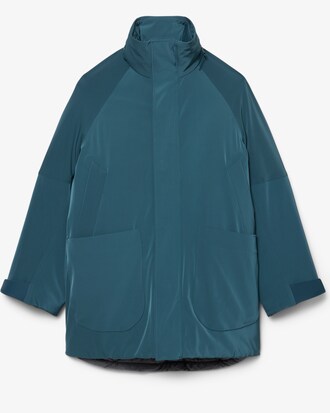 Runway Oversized Gewatteerde Stretch Parka