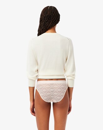 Kanten Onderbroek met Logotaille