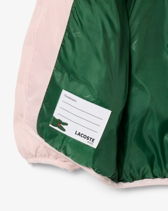 Unisex Gequilt Pufferjack met Fleecevoering en Capuchon