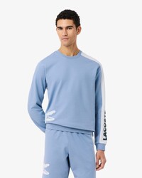 Fleece Loungesweatshirt met Druck