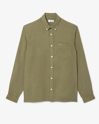 Regular Fit Linnen Hemd