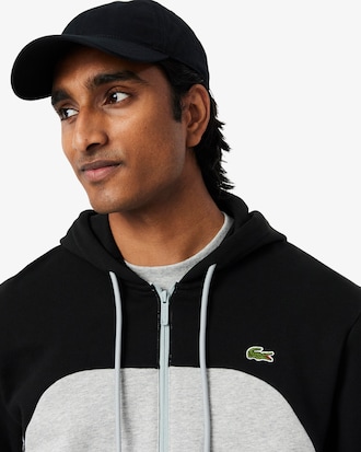 Colourblock Hoodie met Rits