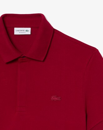 Regular Fit Paris Stretch Piqu&eacute; Polohemd