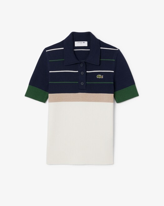 Wit / Navy Blauw / Beige / Groen