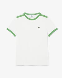 Archiefheruitgave Katoenen Petit Piqu&eacute; T-shirt