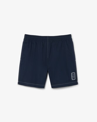 Relaxed Fit Katoenen Keperstof Short