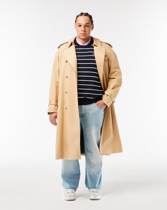 Gestreepte Katoenen Crewneck Sweater