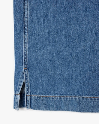 Oversized Denim Polojurk
