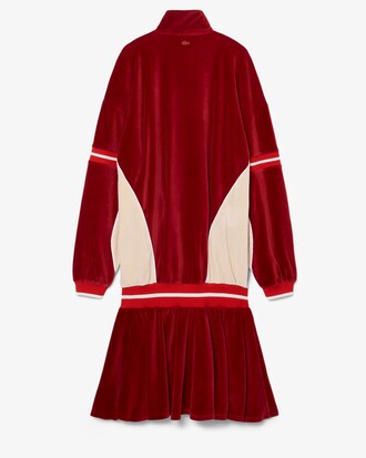 Runway Oversized Velour Maxi Jurk