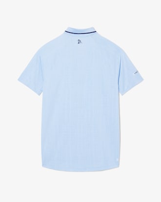 Lacoste Tennis x Novak Djokovic Polo voor op de baan
