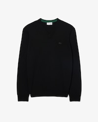 Merinowollen Monochrome Sweater met V-hals
