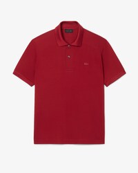 Runway Classic Fit Zijden Piqu&eacute; Polohemd