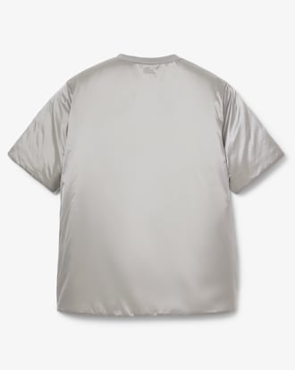 Runway Glanzend Gewatteerd T-shirt