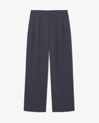 Runway Gedistingeerde Jacquard Broek met Rechte Pasvorm