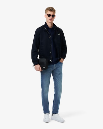 Slim Fit Indigo Jeans met 5 zakken