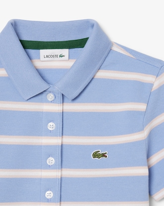 Gestreepte Petit Piqué Polo