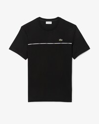Katoenen Jersey T-shirt met Lacoste Versiering