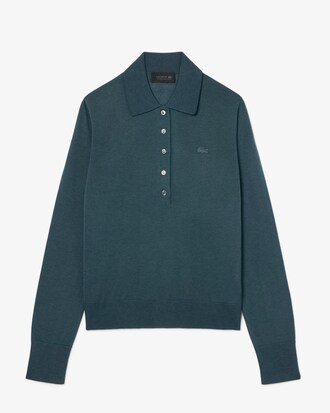 Runway Merinowollen Sweater met Polokraag