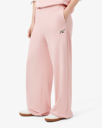 Fleece Sweatbroek Wijd Uitlopend