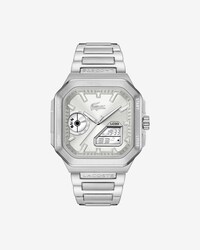 LC33 Square Stalen Horloge