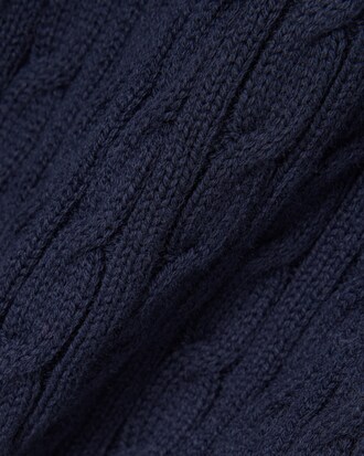 Gestreepte Gebreide Kabelcardigan