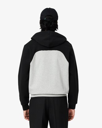 Colourblock Hoodie met Rits
