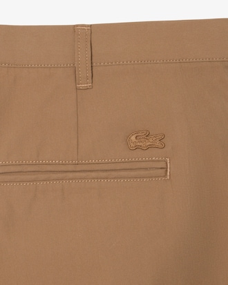 Loose Fit Keperstof Broek met Plooien