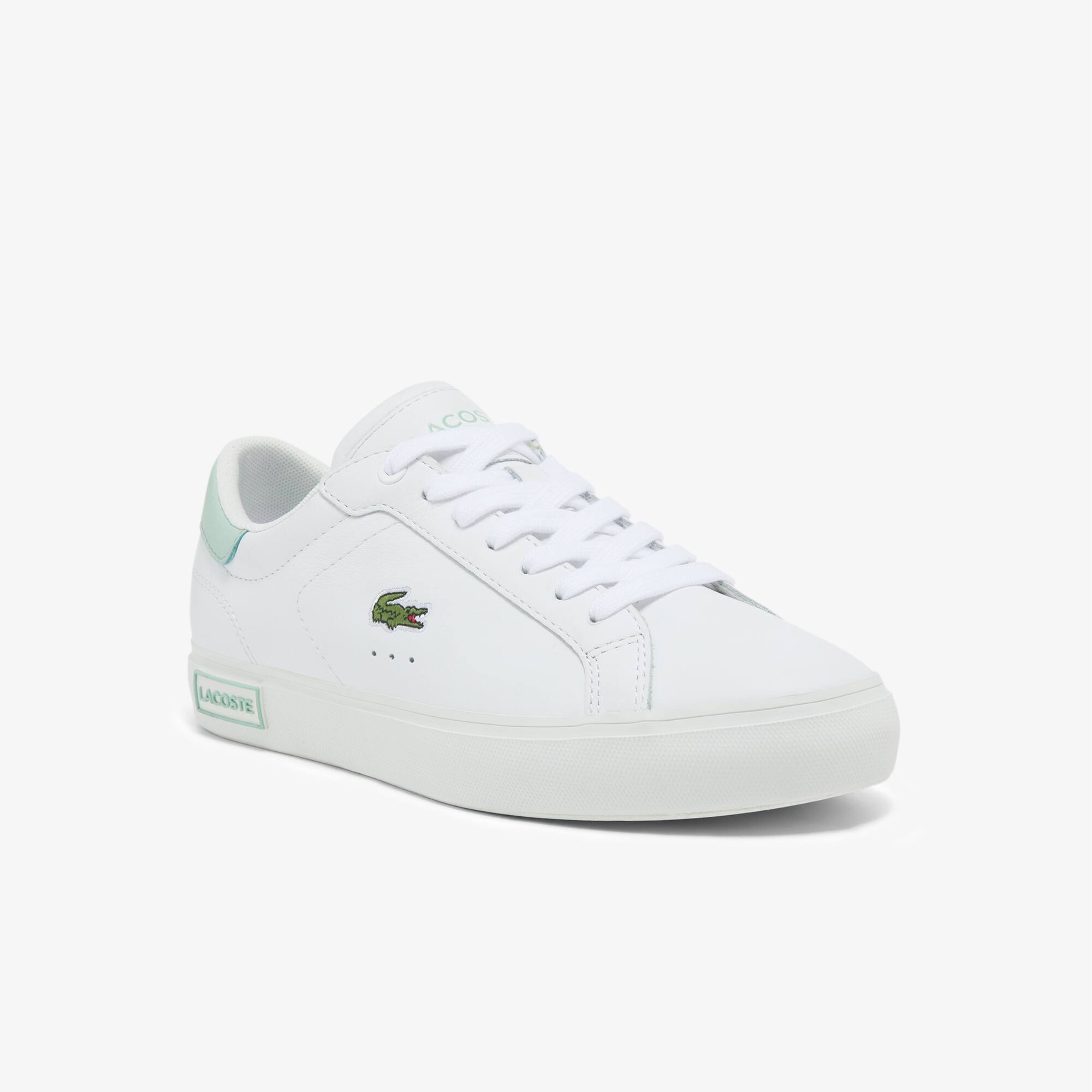 Powercourt-sneakers dames van leer | LACOSTE