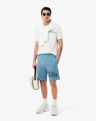 Grafische Katoenen Fleece Short