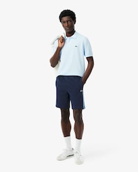 Katoenen Fleece Colourblock Short