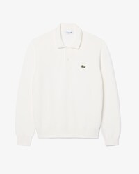 Classic Fit Langmouwig Gebreid Polohemd