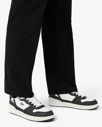 T-Clip Set Leren Herensneakers